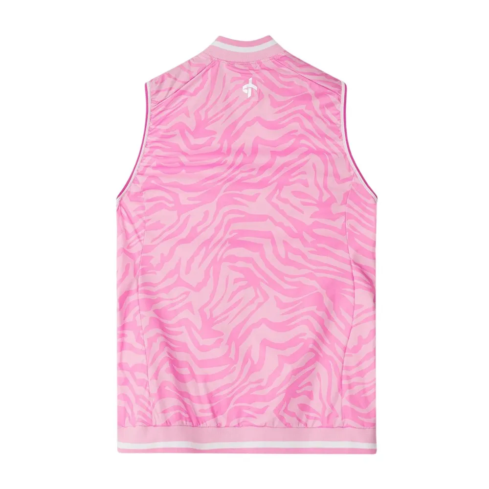 Sweetest Day Sale Footwear for the Fearless Cross Women'S Storm Golf Vest - Pink Zebra