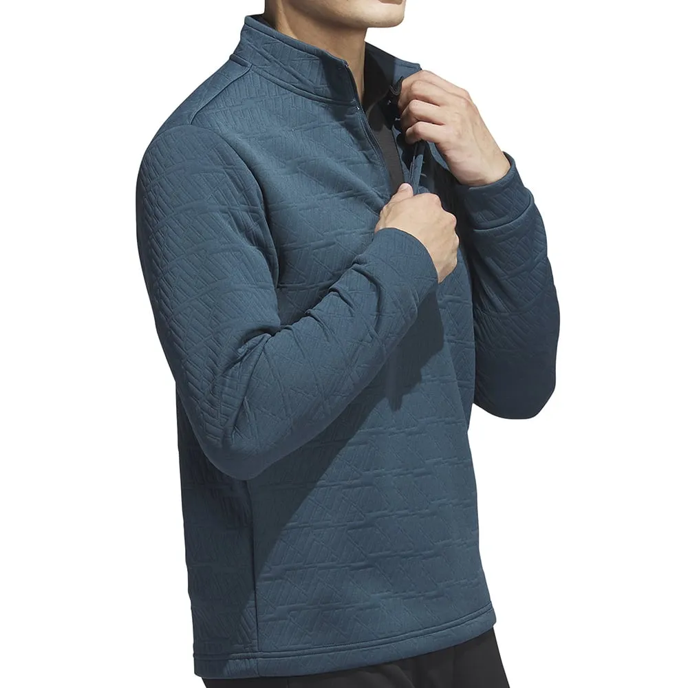 Adidas Dwr 1/4 Zip Pullover - Arctic Night Walk Tall