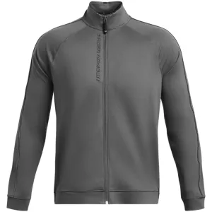 Under Armour Storm Midlayer Full Zip Pullover - Castlerock/White Command Attention