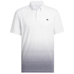 Adidas Go-To Rise Print Polo Shirt - White Winter Sale Built to Perform