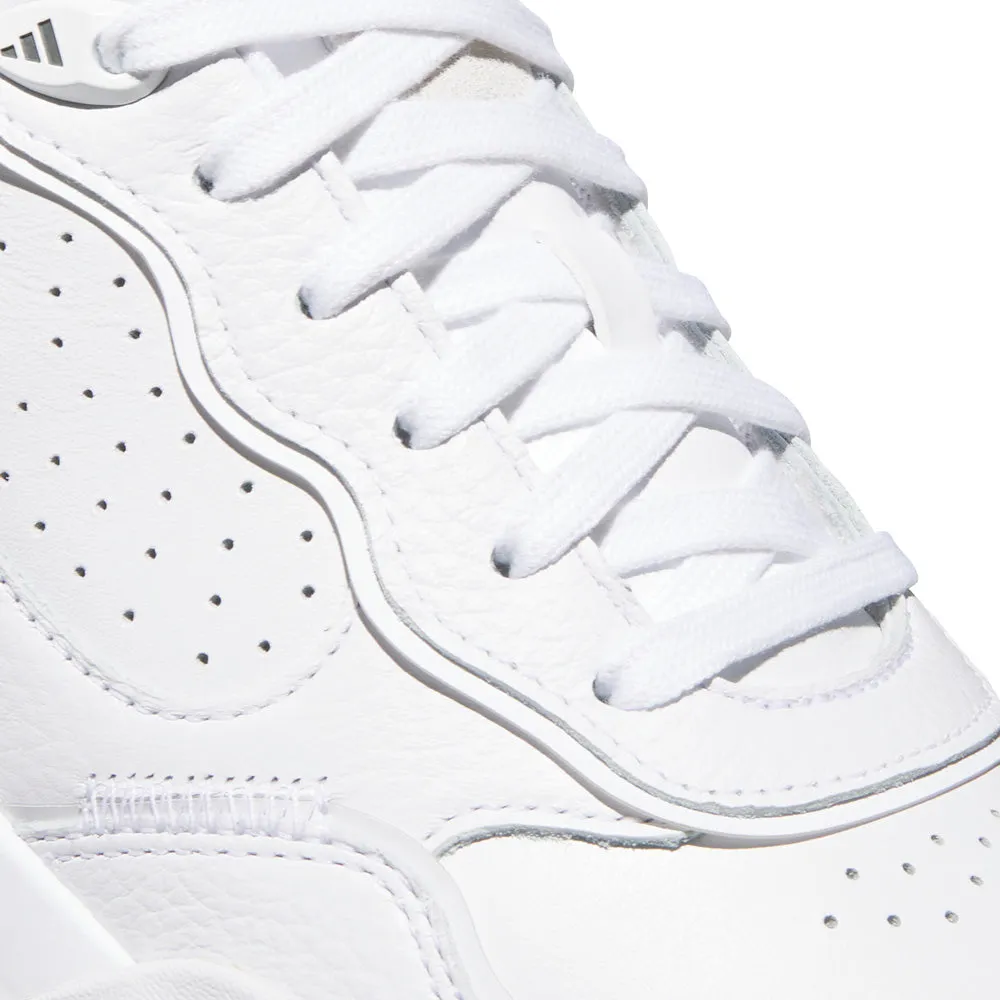 Confidence Starts Here Limited Time Offer Adidas Retrocross Spikeless Shoes - White/Grey Six/Gum 4