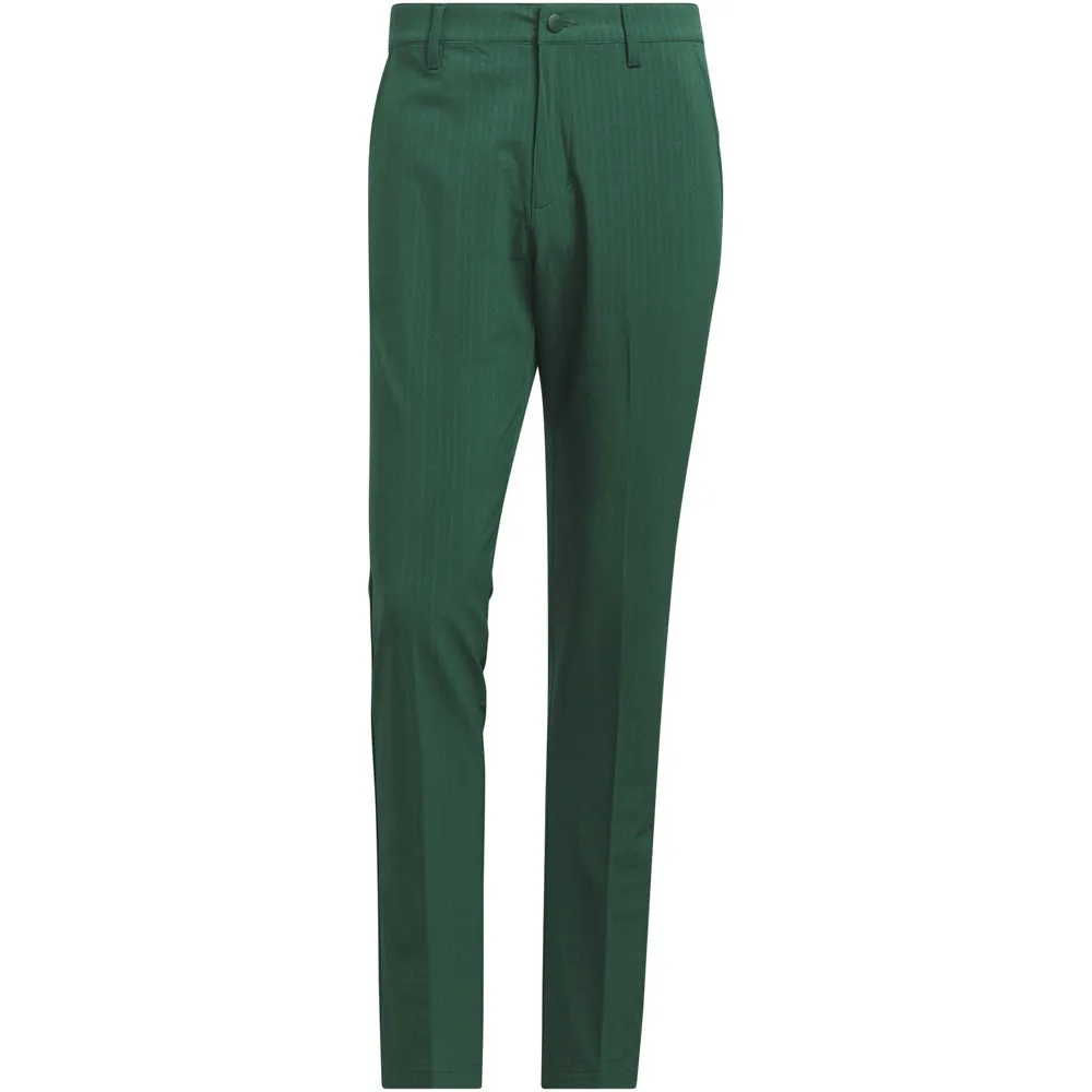 Adidas Ultimate365 Fall Weight Golf Trousers - Collegiate Green Holiday Sale