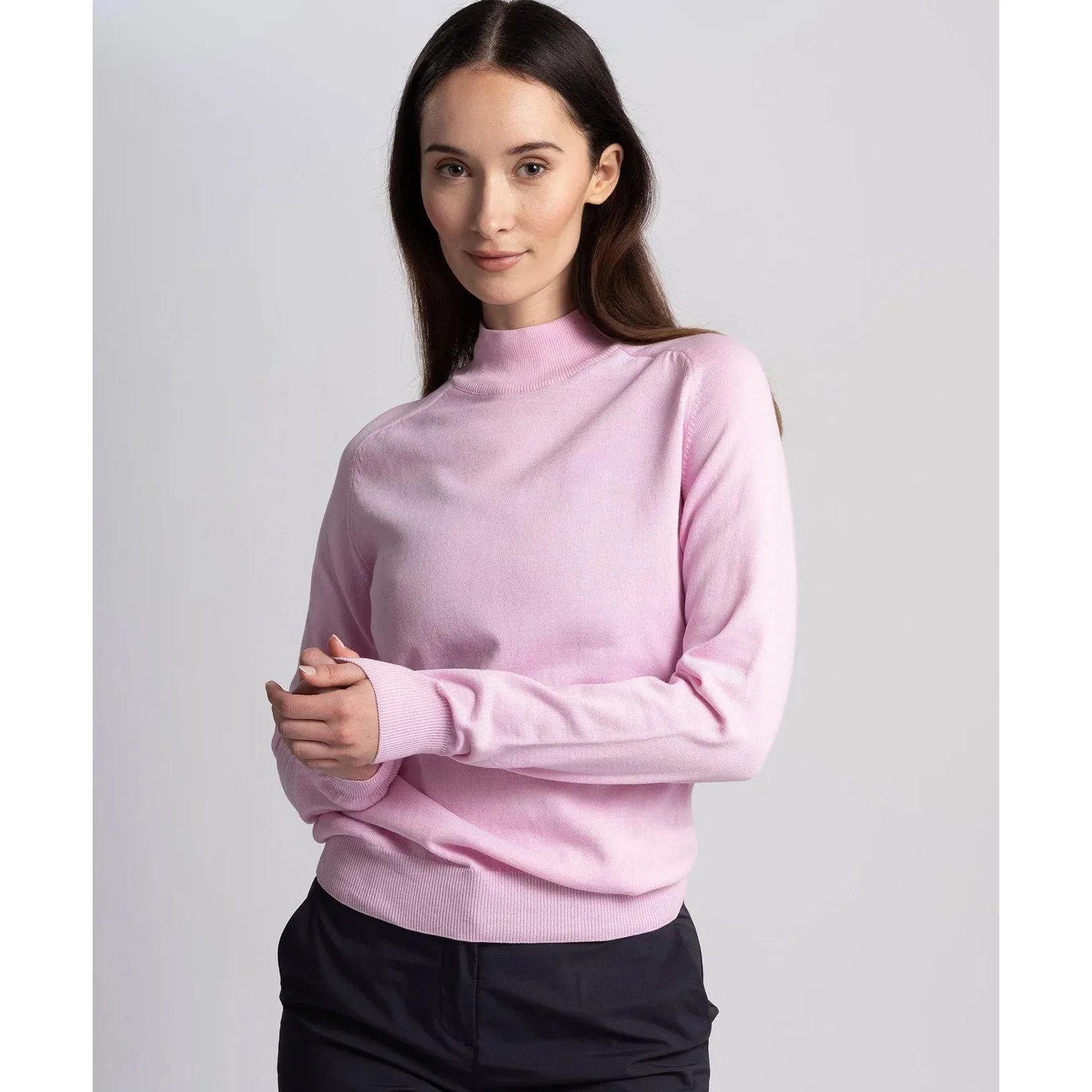 Mother's Day Sale Power Every Step Cross Women'S Gillian Crew Golf Knit - Lilac