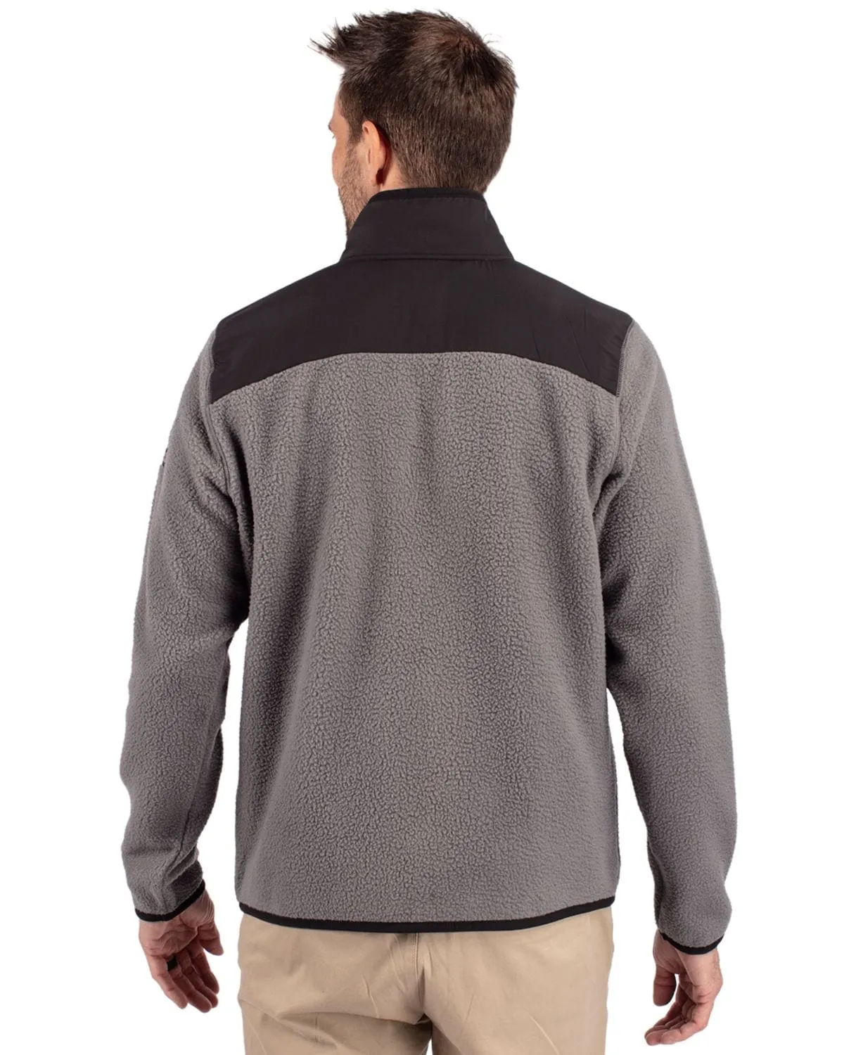 Cutter & Buck - Men'S Cascade Sherpa Fleece Jacket Big Savings Biggest Sale of the Year