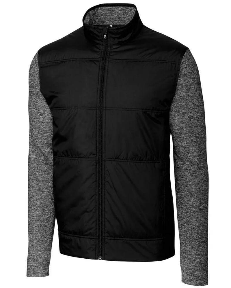 Cutter & Buck - Men'S Stealth Full Zip Push Beyond Limits Define Your Own Way