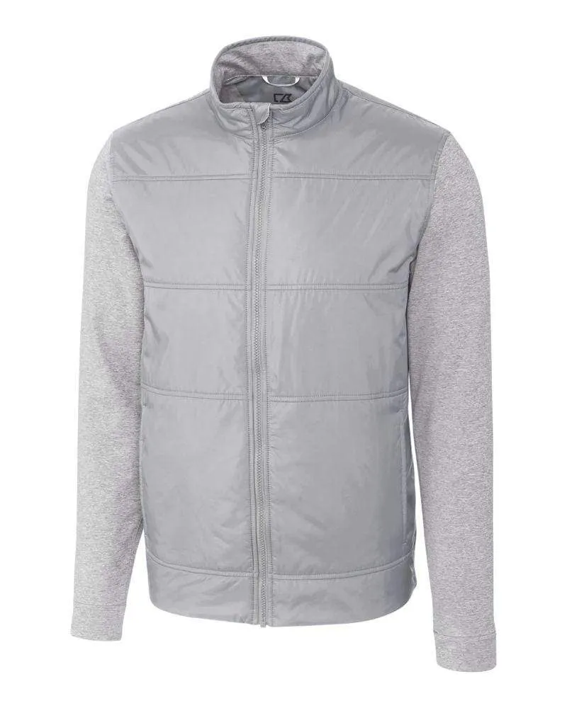 Cutter & Buck - Men'S Stealth Full Zip No Limits, Just Style Black Friday Sale