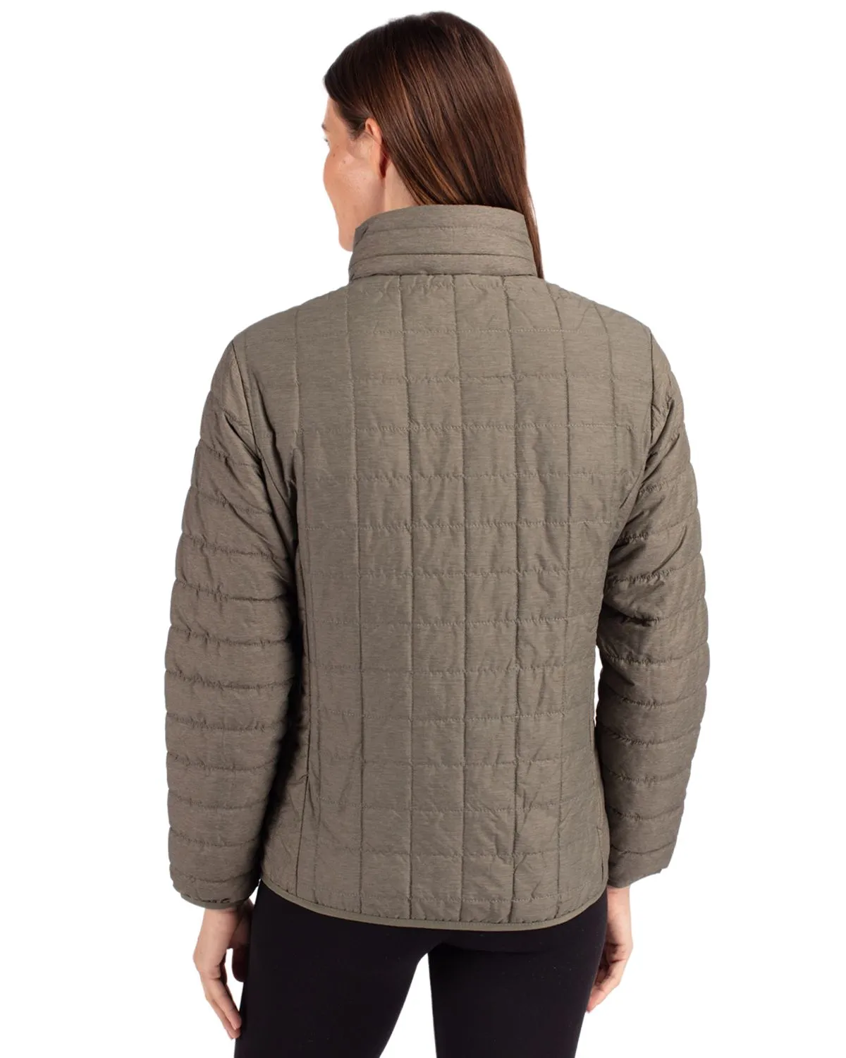 Stride with Confidence Push Beyond Limits Cutter & Buck - Women'S Rainier Primaloft Eco Full Zip Jacket