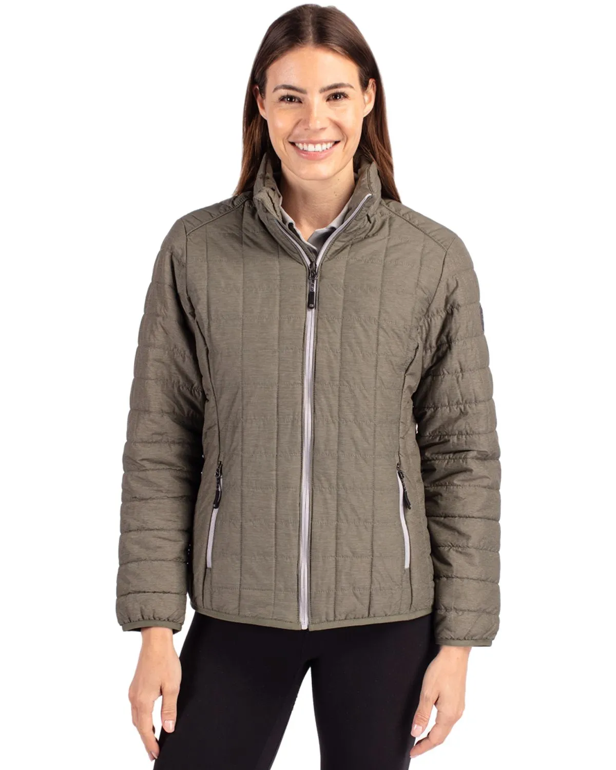 Cutter & Buck - Women'S Rainier Primaloft Eco Full Zip Jacket Unleash Your Power Footwear for the Fearless