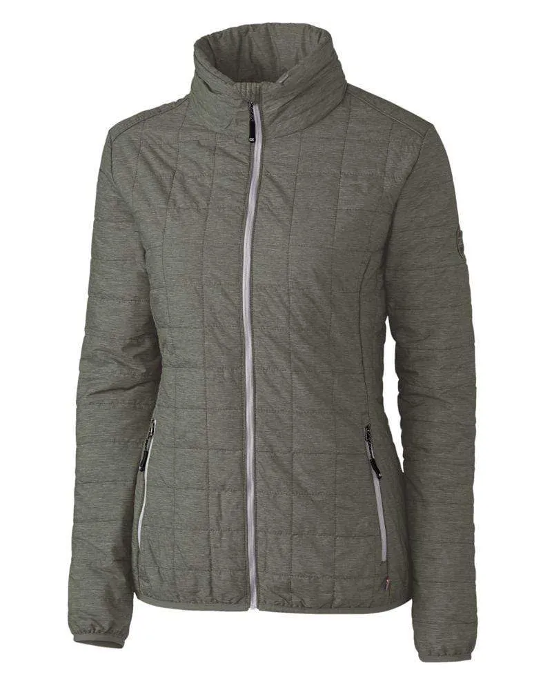 Cutter & Buck - Women'S Rainier Primaloft Eco Full Zip Jacket Stay in Motion Memorial Day Sale