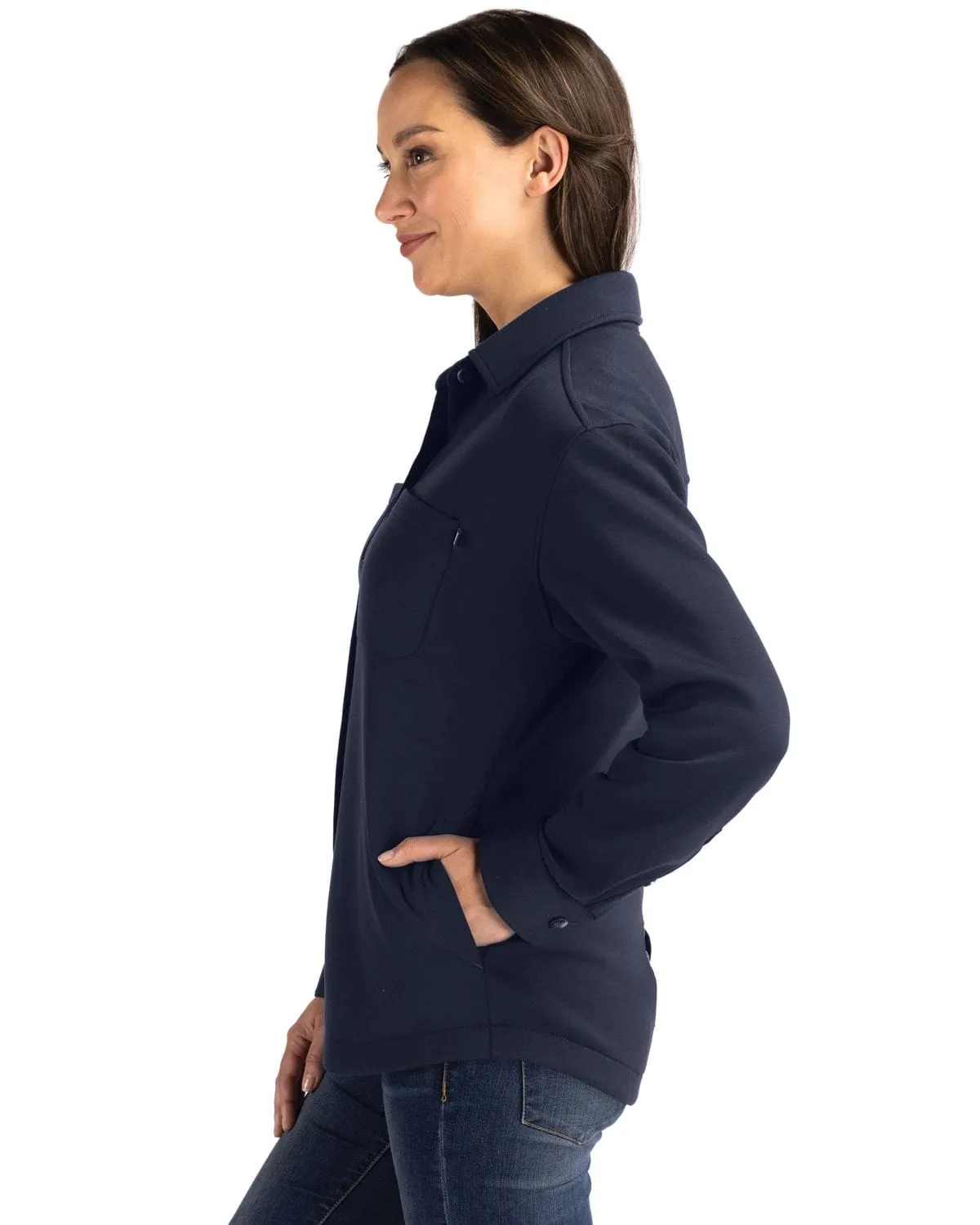 Black Friday Sale Cutter & Buck - Women'S Roam Recycled Shirt Jacket