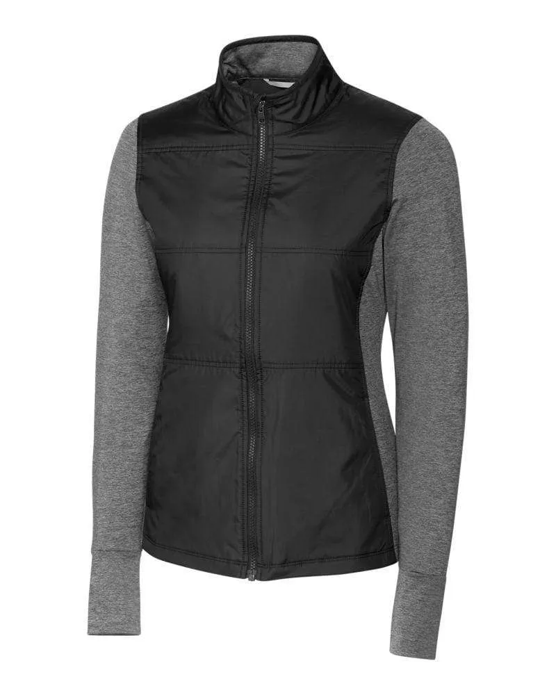 Cutter & Buck - Women'S Stealth Full Zip Dress from the Feet Up No Limits, Just Style