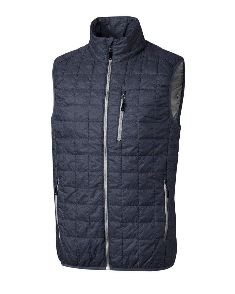 Cutter & Buck - Men'S Rainier Primaloft Eco Full Zip Vest Push Beyond Limits