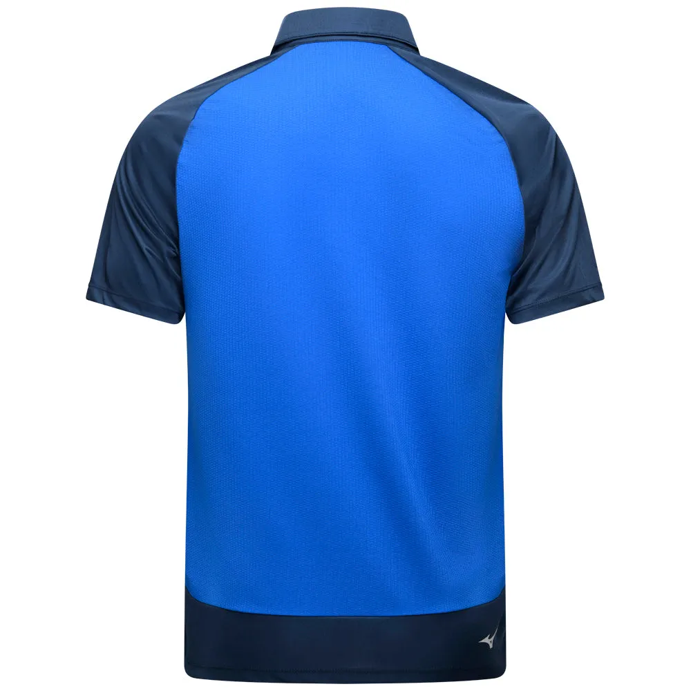 Step Out Boldly Mizuno Contrast Polo Shirt - Navy