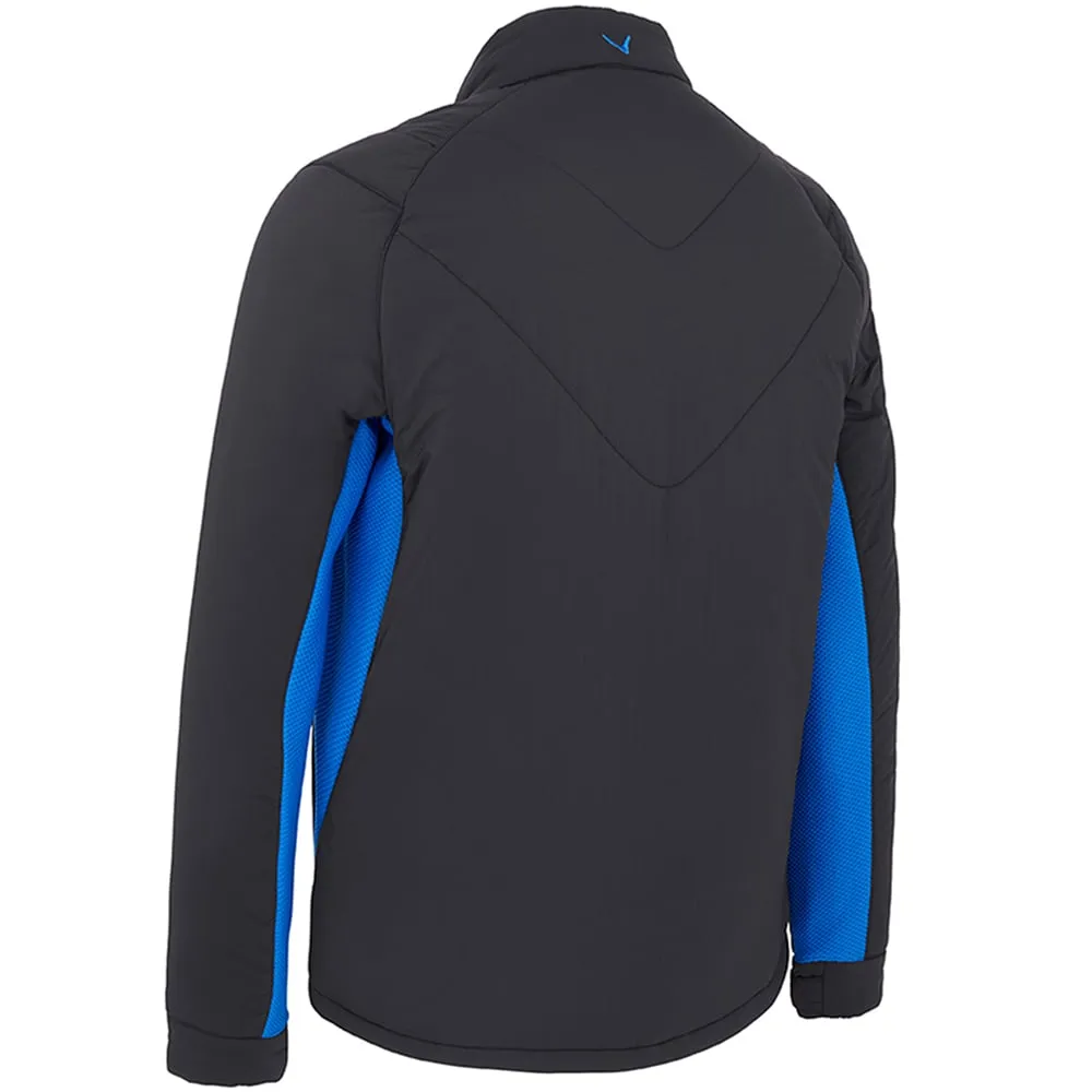 Empower Your Journey Define Your Own Way Callaway Mixed Media Insulated Jacket - Caviar