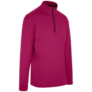 Proquip Pro Tech Melange 1/2 Zip Pullover - Festival Fuchsia Deal Of The Century