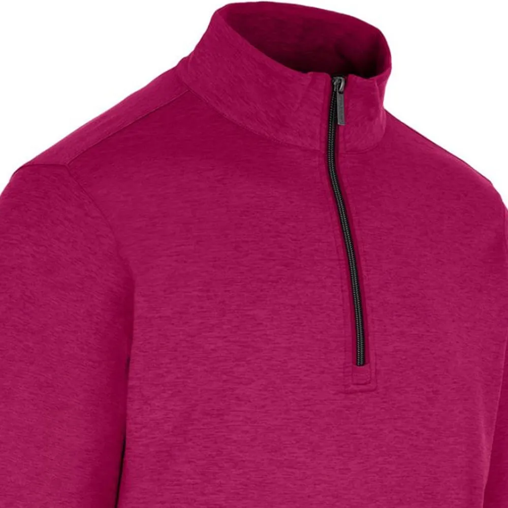 Black Friday Offer Proquip Pro Tech Melange 1/2 Zip Pullover - Festival Fuchsia