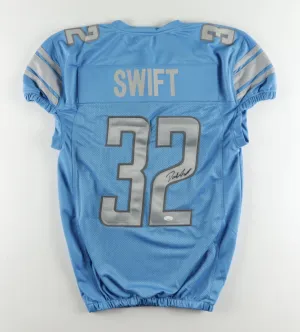 D'Andre Swift Signed Detroit Lions Pro Cut Jersey (JSA COA) Georgia Bulldogs R.B