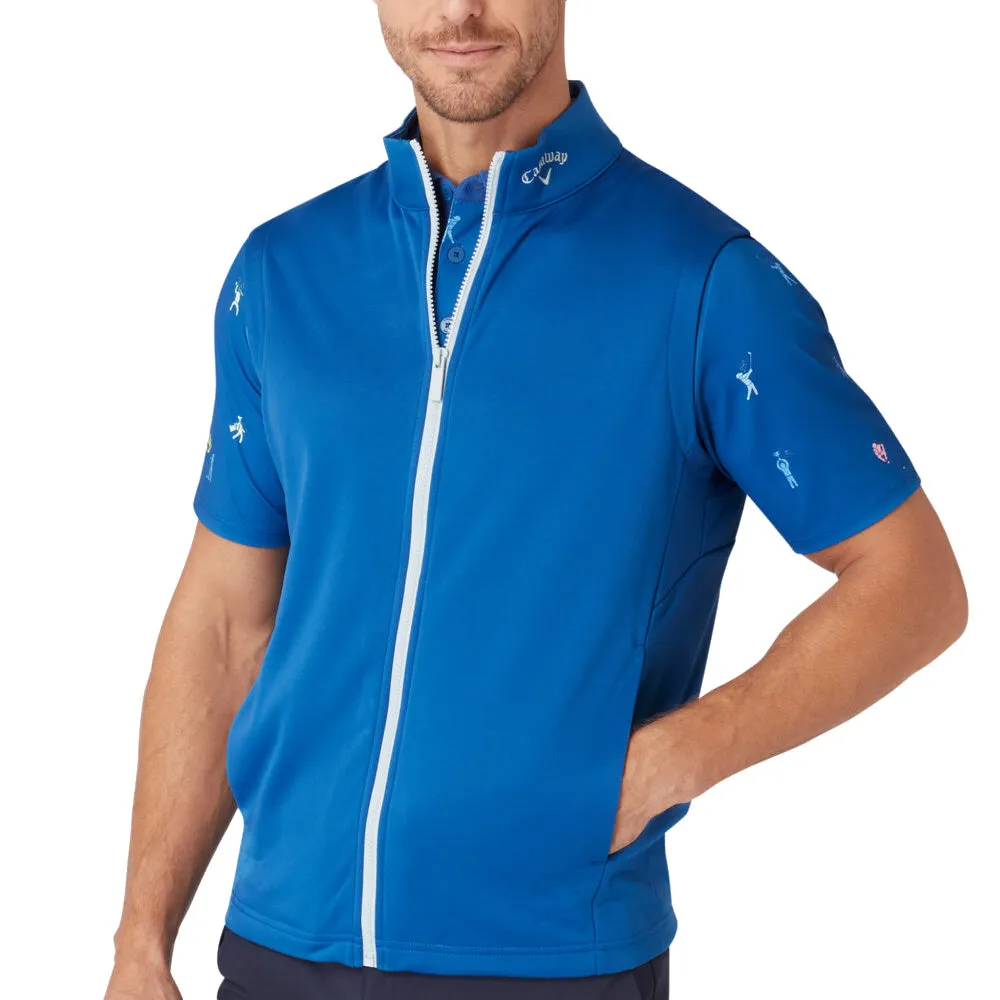 Christmas Eve Sale Stride with Confidence Callaway 3 Chev High Gauge Gilet - Galaxy Blue