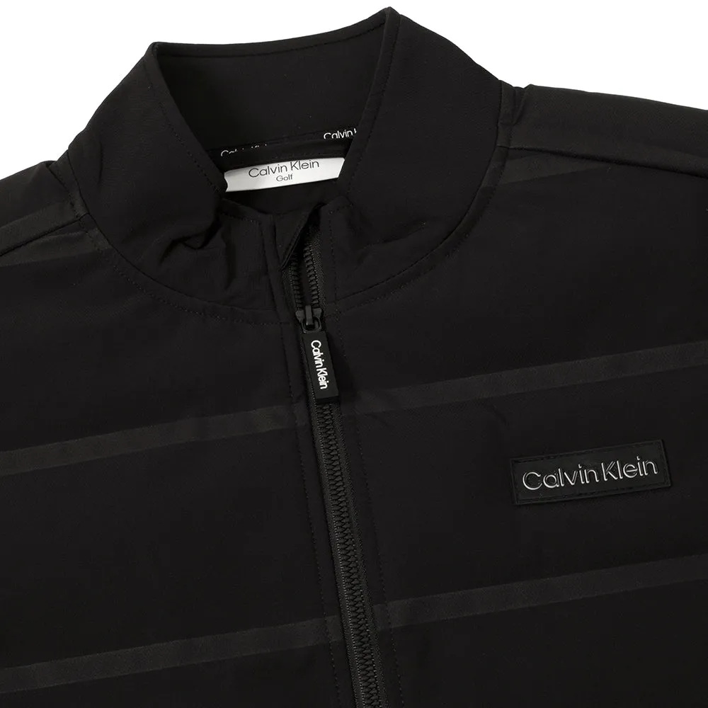 Calvin Klein Houston Hybrid Full Zip Jacket - Black Halloween Sale Holiday Sale