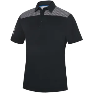 Loud Looks, Smooth Moves All Eyes on You Galvin Green Miran Polo Shirt - Black/Royal Blue