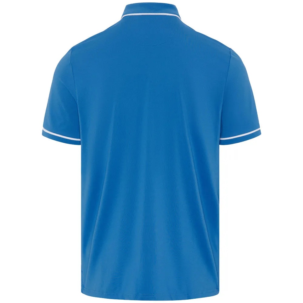 Original Penguin Heritage Polo Large Pete Logo Polo Shirt - Blue Jewel Gear Up and Go