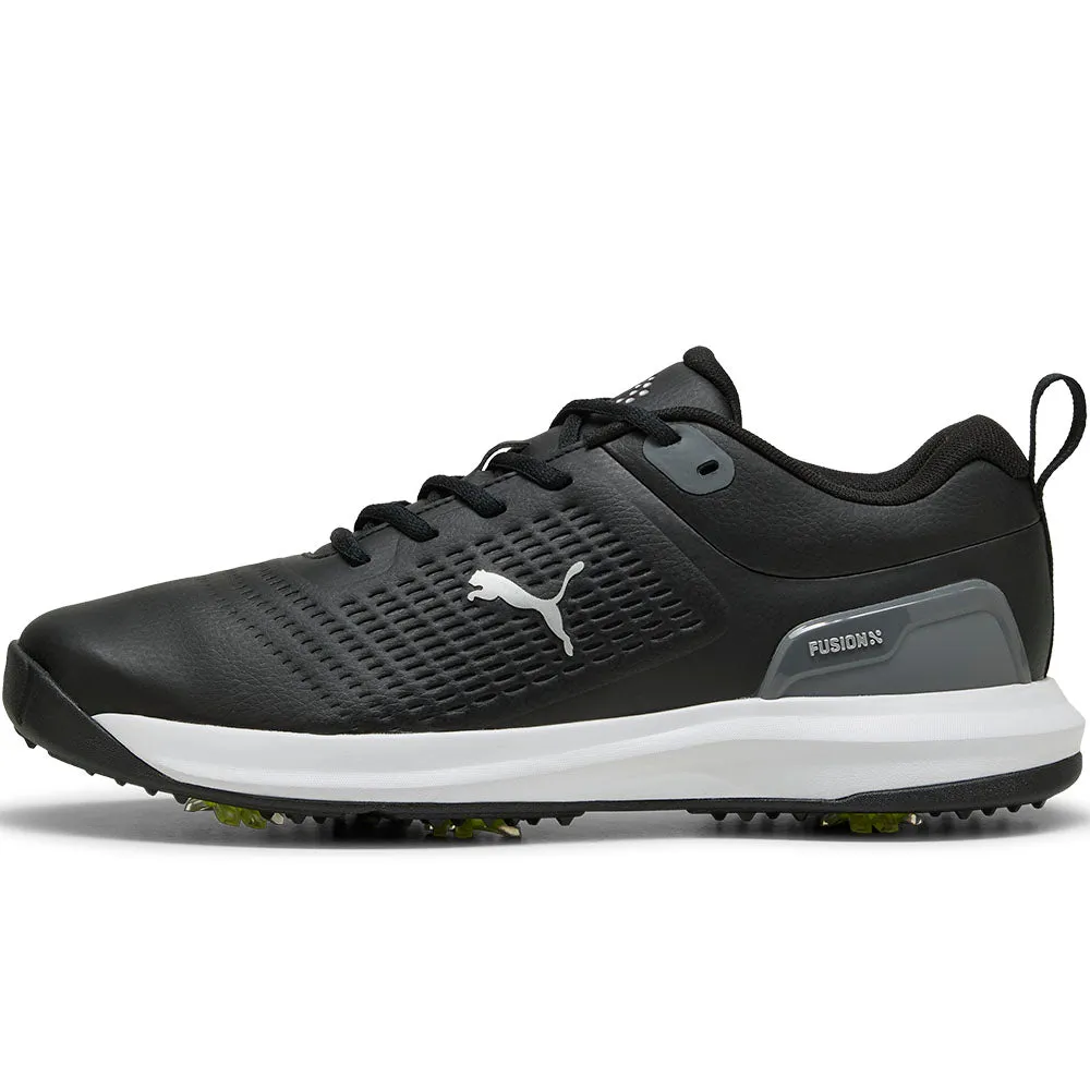 Own the Streets Puma Fusion Plus Spiked Waterproof Shoes - Black/White