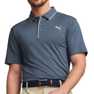 Built for the Bold Puma Mattr Bridges Polo Shirt - Evening Sky