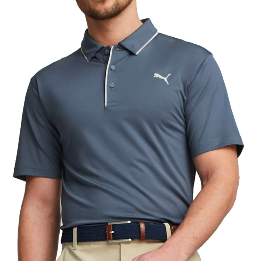 Built for the Bold Puma Mattr Bridges Polo Shirt - Evening Sky