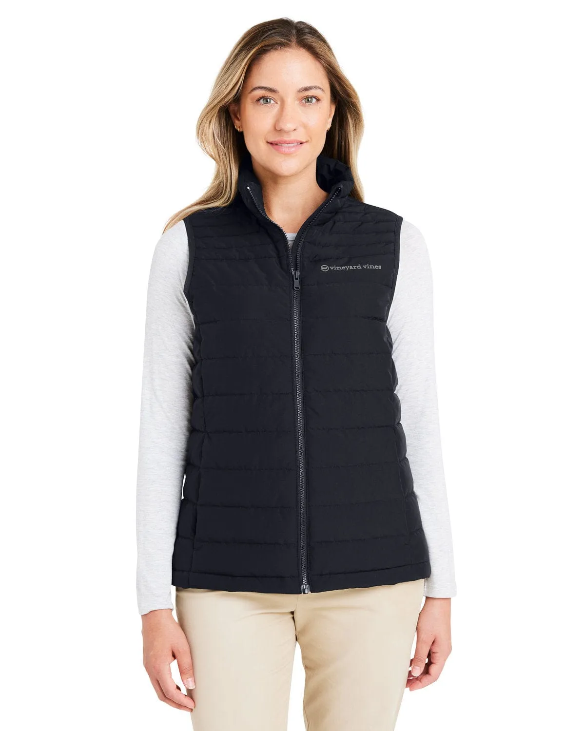Rise Every Time Vineyard Vines - Women'S Mountain Weekend Puffer Vest