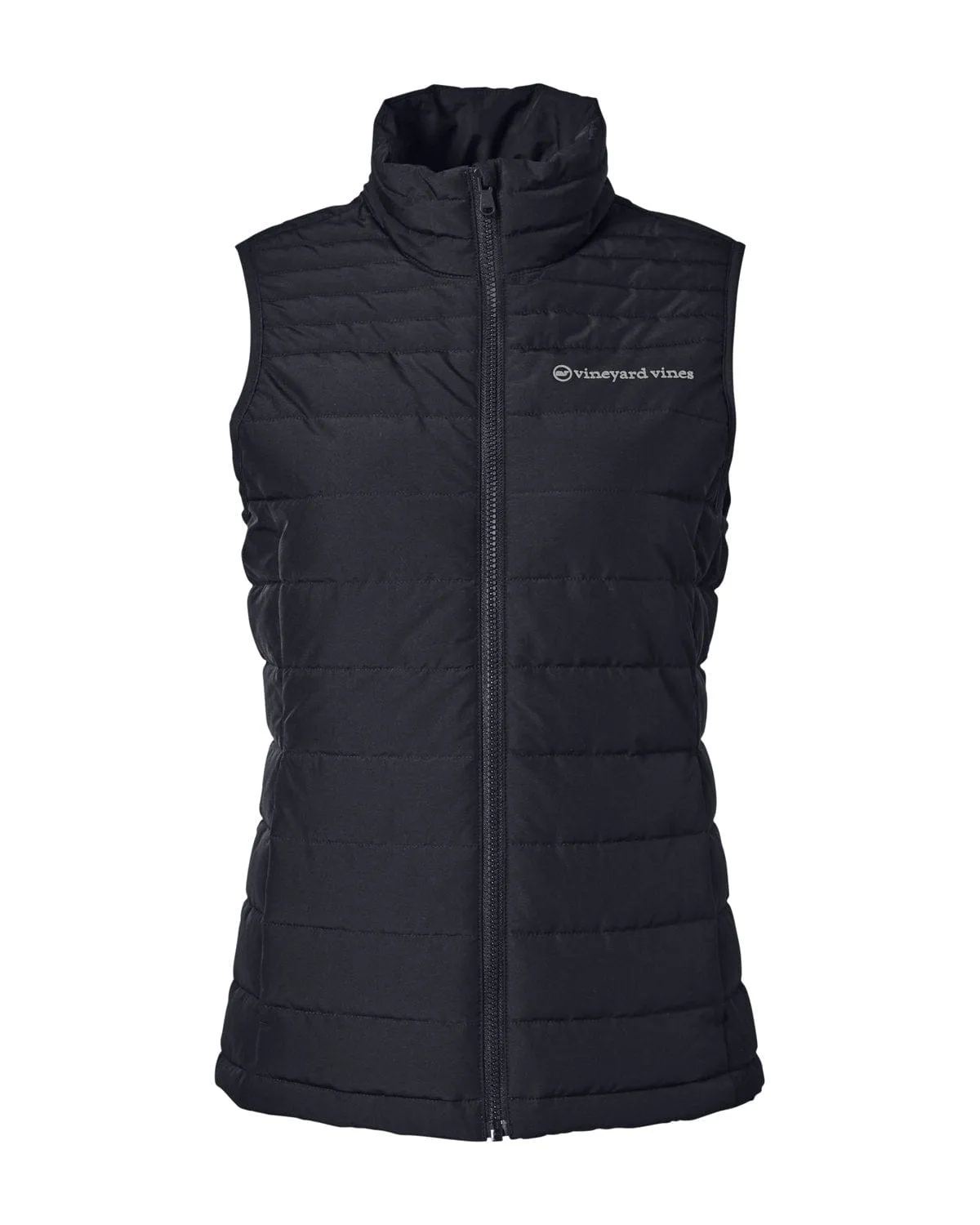 Break Boundaries Never Just Walk Vineyard Vines - Women'S Mountain Weekend Puffer Vest