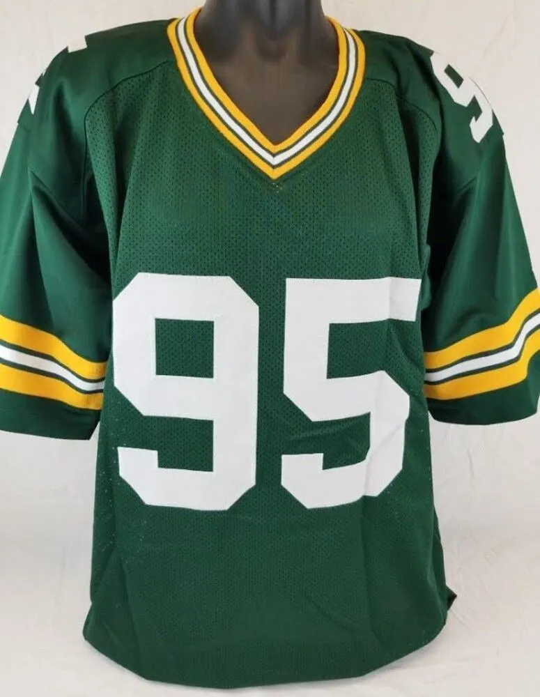Datone Jones Signed Packers Jersey (GTSM COA) Green Bay Defensive End