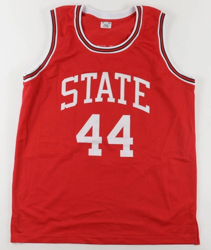 David Thompson Signed N.C.State Wolfpack Jersey (JSA COA) #1 Overall NBA Pk 1975