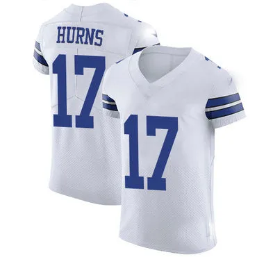 D.Cowboys #17 Allen Hurns White Stitched Vapor Untouchable Elite Jersey Fashion Jersey American Jerseys