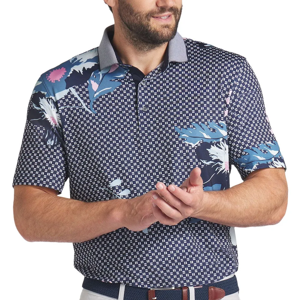 Built to Move You Stride with Confidence Puma Mattr Terrance Polo Shirt - Deep Navy