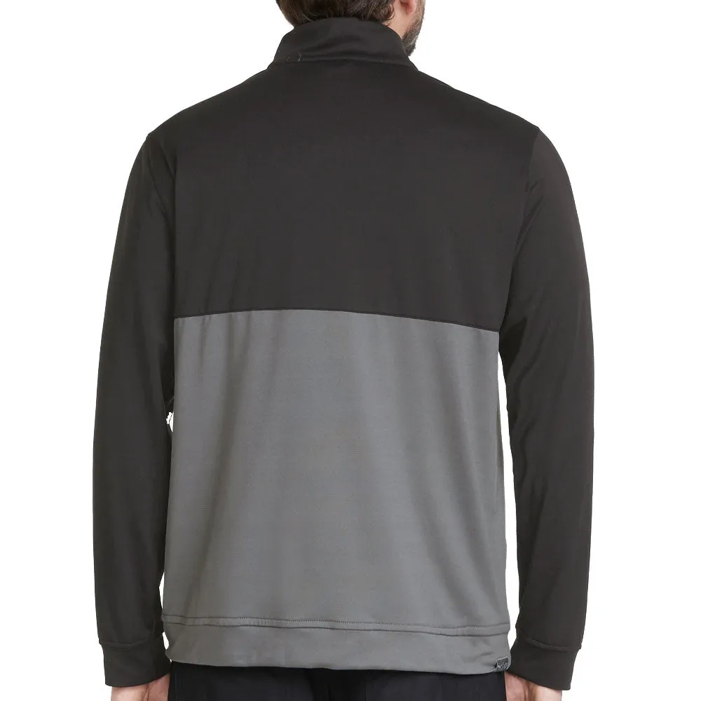Puma Gamer Colour Block 1/4 Zip Pullover - Black/Quiet Shade Black Friday Sale