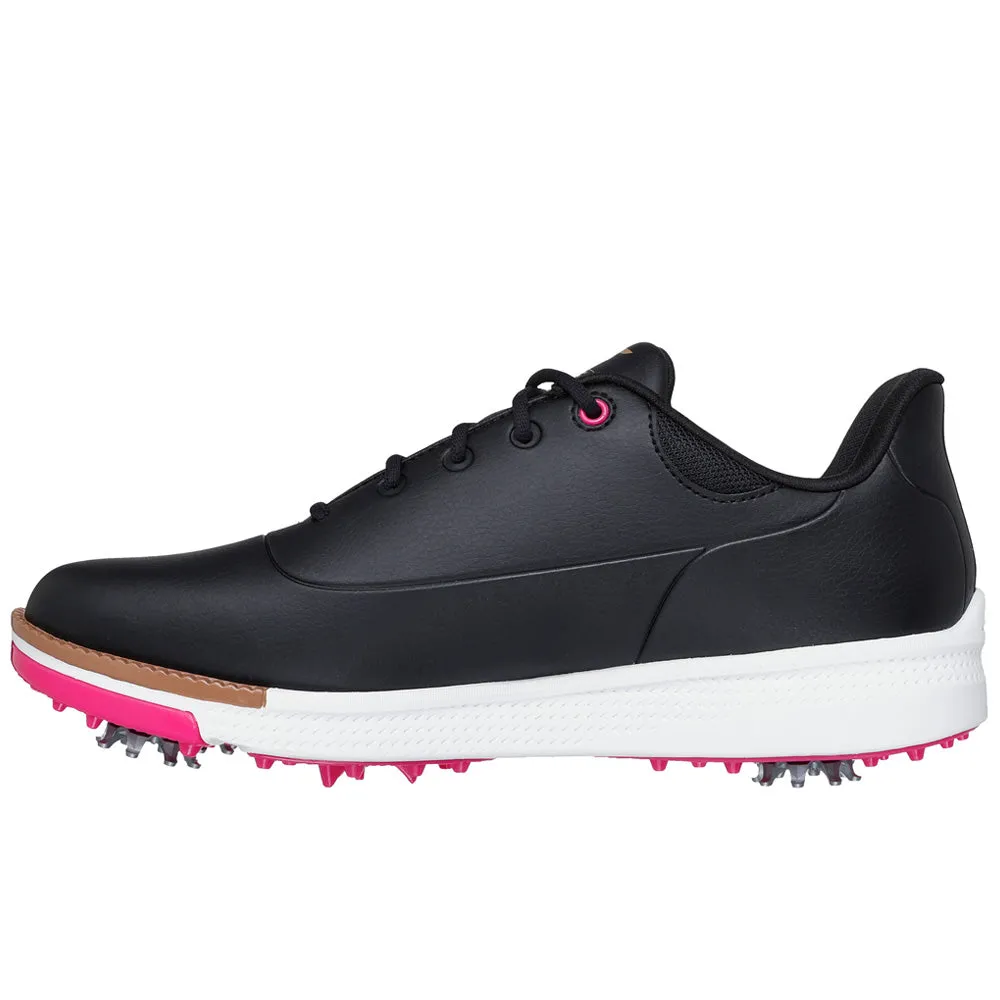 Skechers Go Golf Jasmine 2 Ladies Spiked Waterproof Shoes - Black/Pink Bring the Heat
