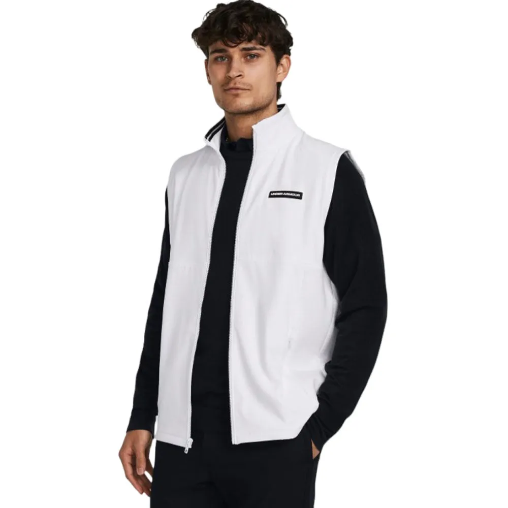Chase What Moves You Deal Of The Century Under Armour Storm Daytona Vest - White/Black/White