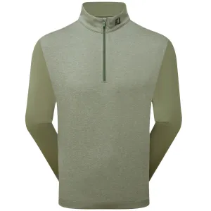 Move Beyond Ordinary Footjoy Tonal Heather Chill-Out Pullover - Olive