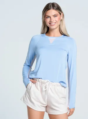 Designed to Dominate Independence Day Sale High Low Breezy Long Sleeve