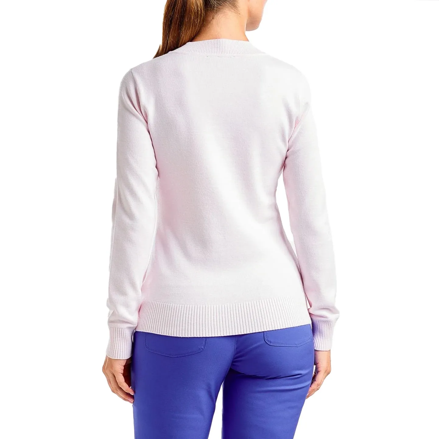 Nivo Women'S Nicole V-Neck Sweater - Pink Sugar Spring Sale