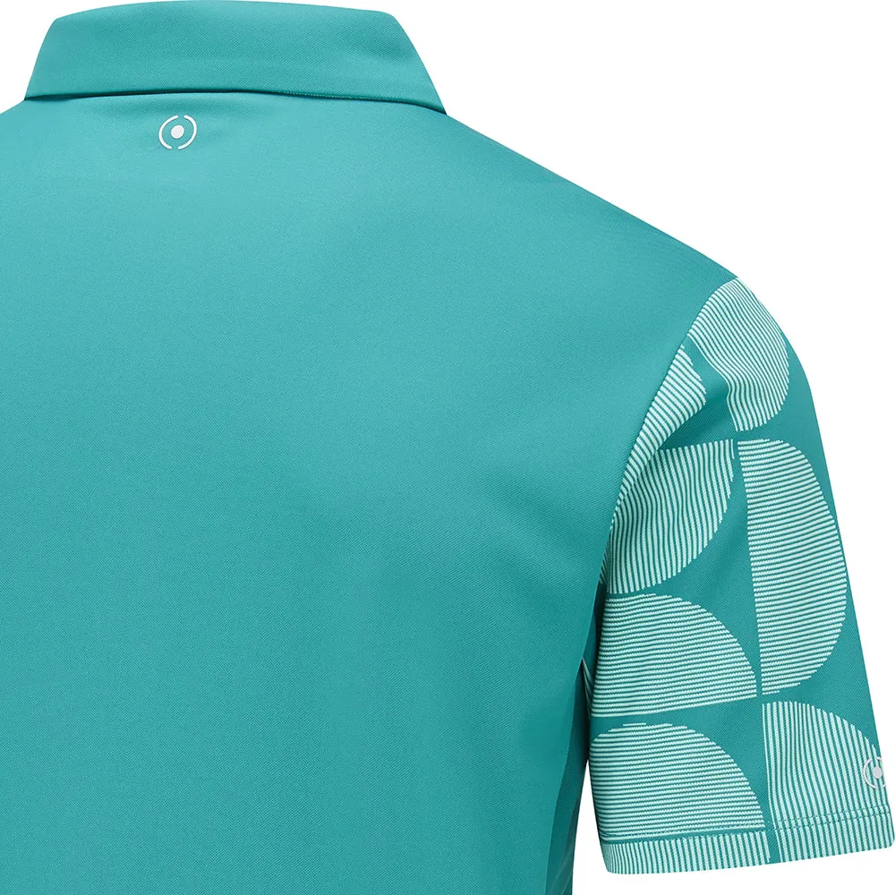 Ping Elevation Sensorcool Polo Shirt - Everglade Never Just Walk