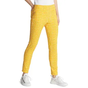 Stride with Confidence Rlx Ralph Lauren Women'S Printed Eagle Pants - Yellow Fin Gingham