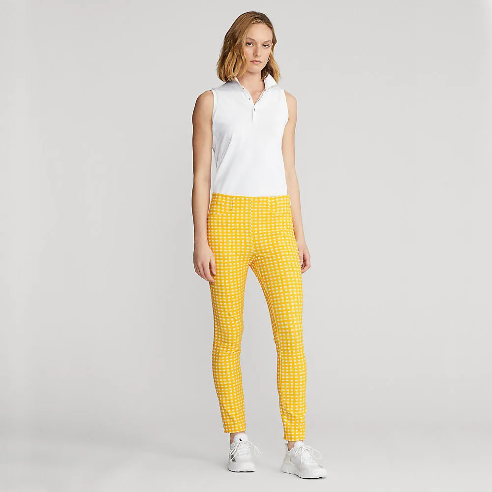 Redefine Classic Rlx Ralph Lauren Women'S Printed Eagle Pants - Yellow Fin Gingham