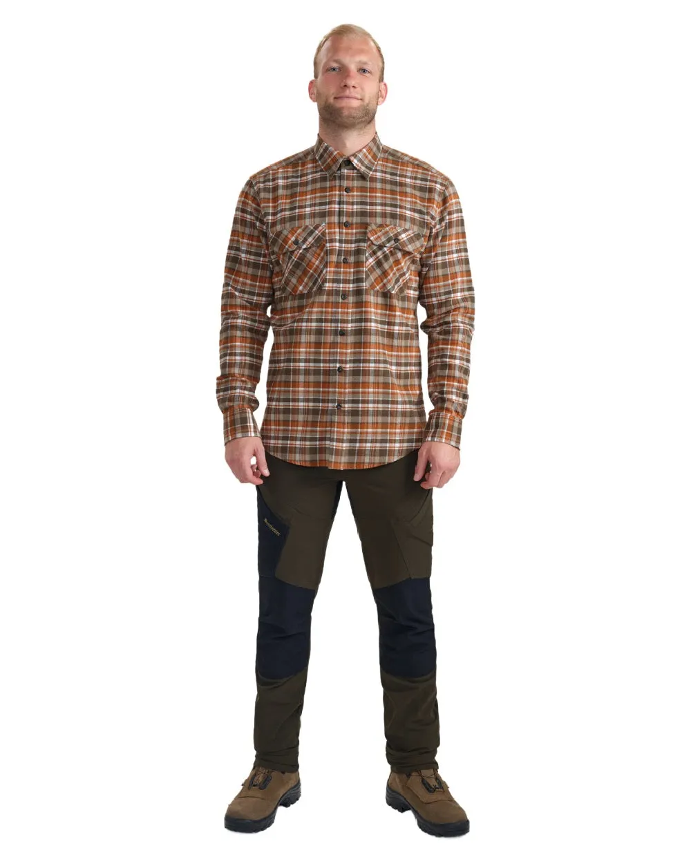 Deerhunter Andrew Shirt Men's Check Pattern Shirts