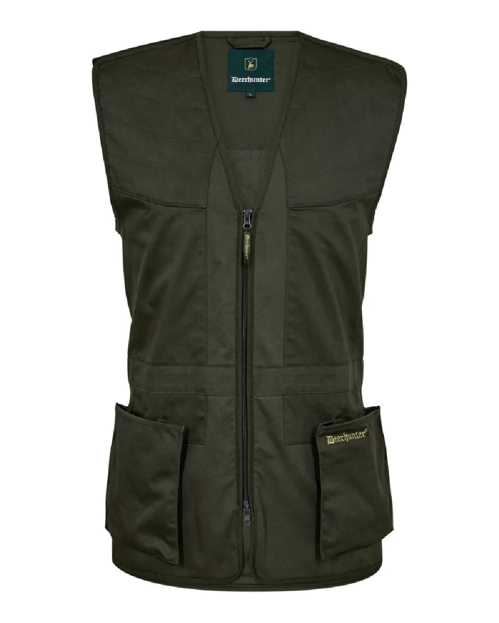 Deerhunter Atlas Shooting Waistcoat Short Sleeve Oxford Tops