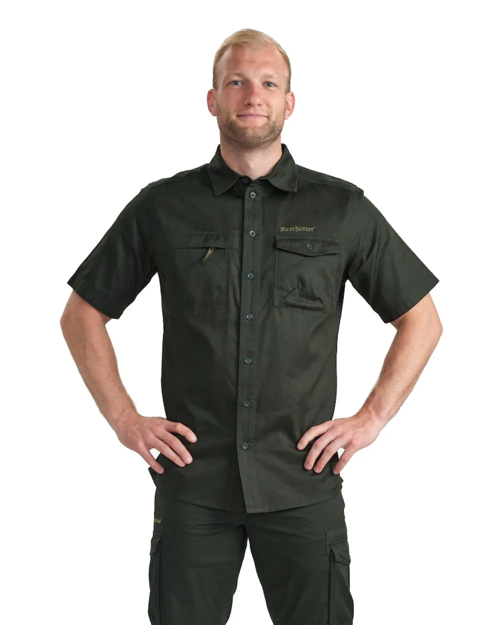 Deerhunter Atlas Short Sleeve Shirt Deerhunter Polo Shirts