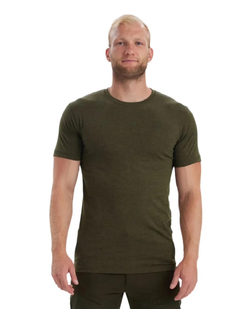 Deerhunter Basic 2-Pack T-Shirt Classic Fit T-Shirts Men