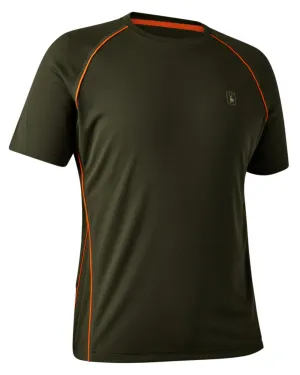 Deerhunter Chamois Short Sleeve T-Shirt Cotton Crew Neck Tees Men