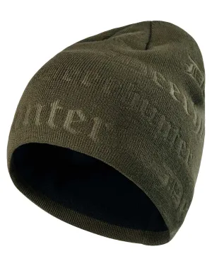 Deerhunter Embossed Logo Beanie Shooting Wide-Brim Hats