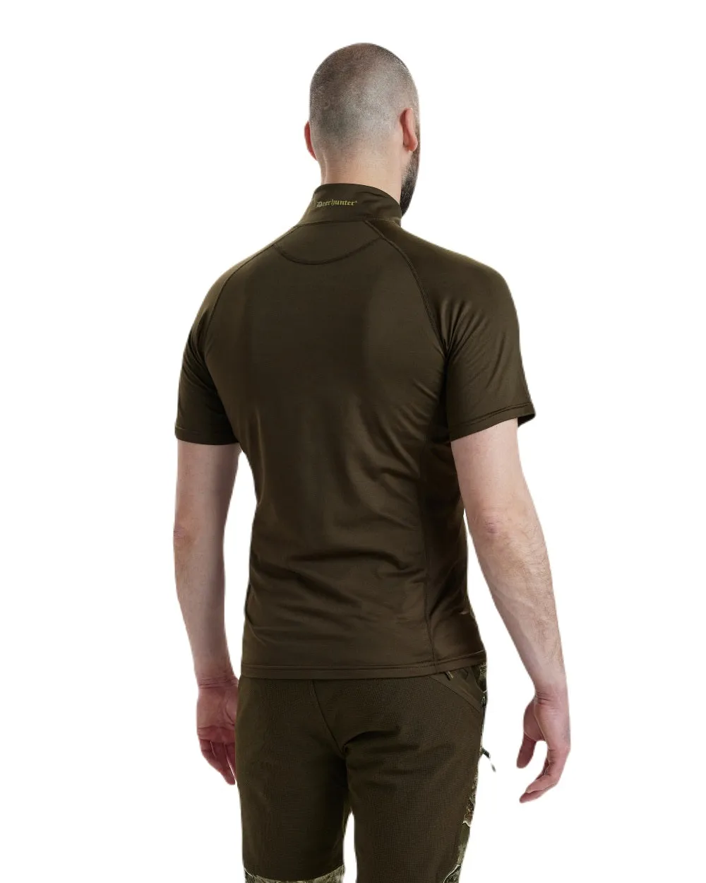 Deerhunter Excape Insulated T-Shirt with Zip-Neck Shooting Field Shirts Men